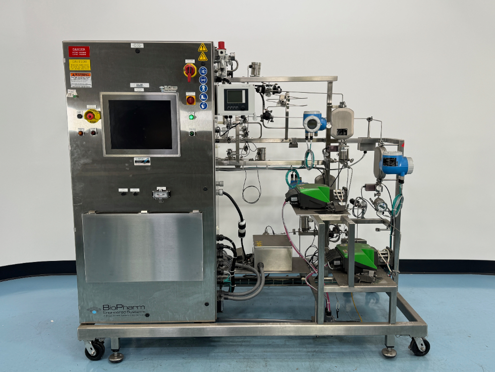 Image of BioPharm Engineered Systems FLNP T-Mixing Skid